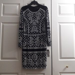 Black and white dress